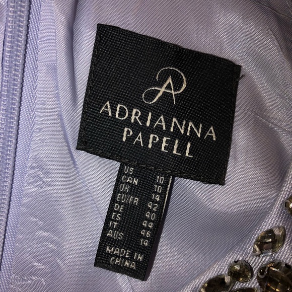 Gorgeous Ice Blue High Neck Sleeveless Cocktail Dress Size 10 - Picture 9 of 12